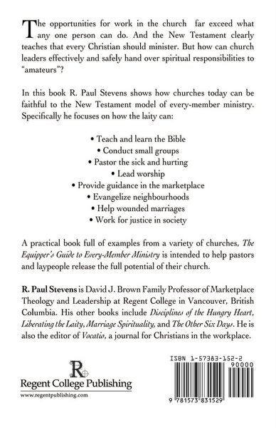 Produktbild: The Equipper's Guide to Every-Member Ministry