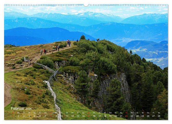 Produktbild: Urlaub auf der Seiser Alm (hochwertiger Premium Wandkalender 2026 DIN A2 quer), Kunstdruck in Hochglanz