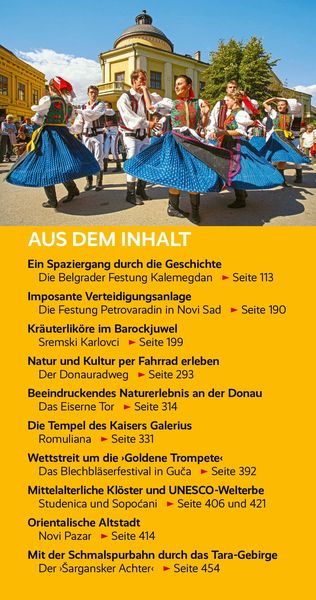 Produktbild: TRESCHER Reiseführer Serbien