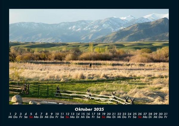 Produktbild: Bergige Welten 2025 Fotokalender DIN A4
