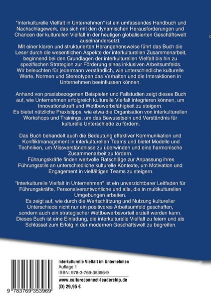 Produktbild: Interkulturelle Vielfalt im Unternehmen