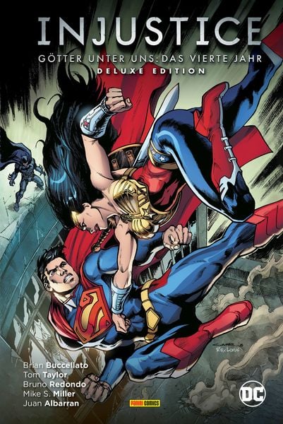Injustice - Götter unter uns: Das vierte Jahr (Deluxe Edition), Gebundene Ausgabe von Brian Buccellato,Bruno Redondo,Tom Taylor,Mike S. Miller,Juan