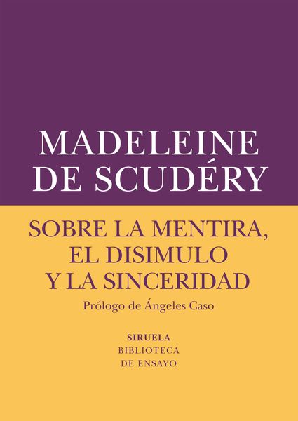 Produktbild: Sobre la mentira, el disimulo y la sinceridad