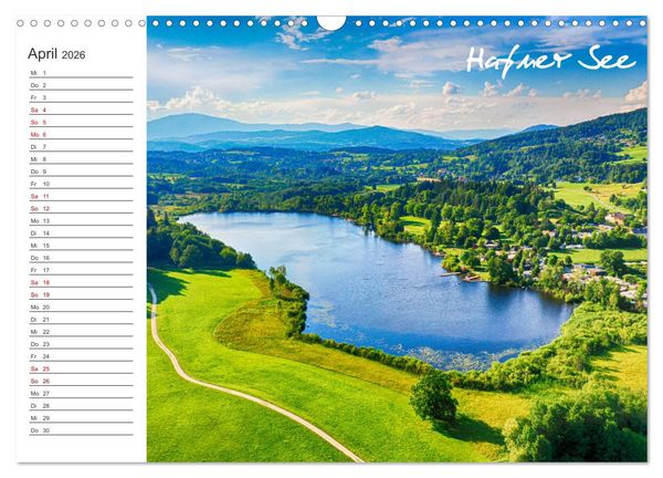 Produktbild: Wundersch&ouml;nes K&auml;rnten. Landschaft und Seen. (Wandkalender 2026 DIN A3 quer), CALVENDO Monatskalender