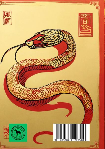 Produktbild: Tagebuch / Notizbuch Chinesische Tierkreis Schlange
