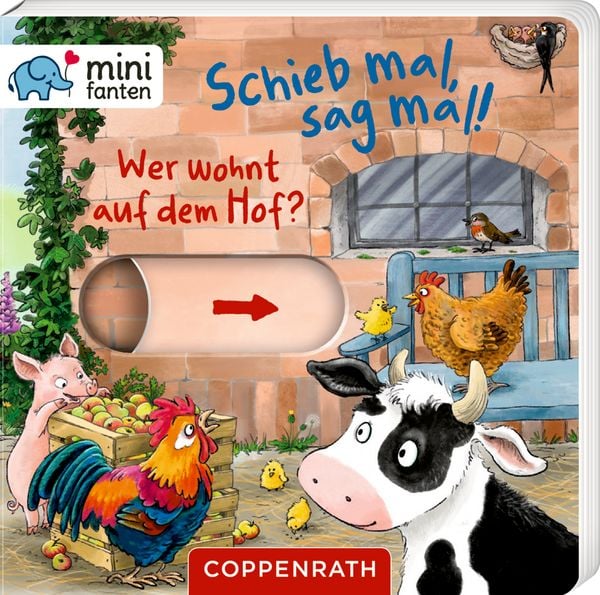 Produktbild: minifanten 49: Schieb mal, sag mal! Wer wohnt auf dem Hof?