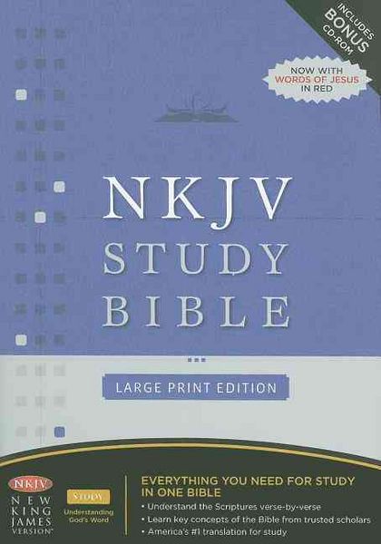 Produktbild: Study Bible-NKJV-Large Print