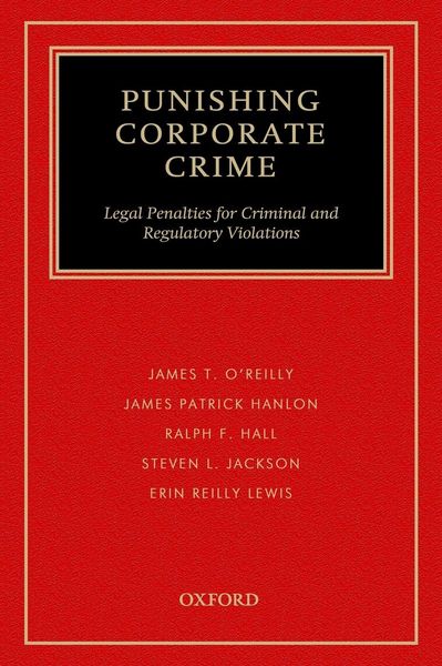 Produktbild: Punishing Corporate Crime