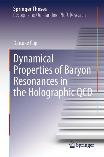 Produktbild: Dynamical Properties of Baryon Resonances in the Holographic QCD