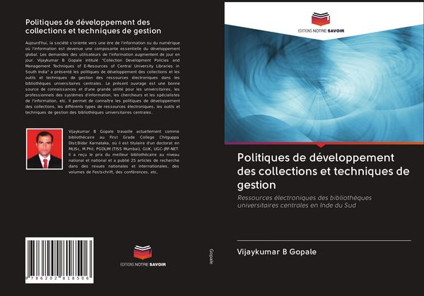 Produktbild: Politiques de d&eacute;veloppement des collections et techniques de gestion