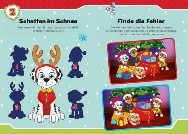 Produktbild: PAW Patrol Mein Adventskalenderbuch