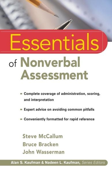 Produktbild: Essentials of Nonverbal Assessment