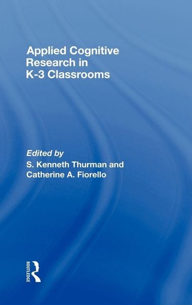 Produktbild: Applied Cognitive Research in K-3 Classrooms