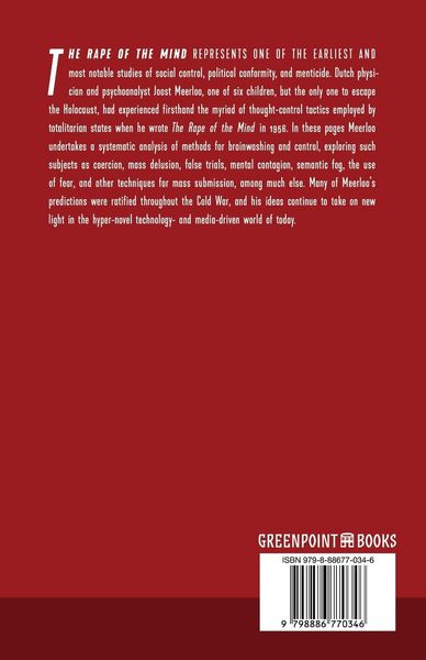 Produktbild: The Rape of the Mind: The Psychology of Thought Control and Menticide