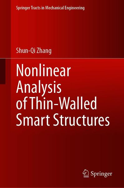 Produktbild: Nonlinear Analysis of Thin-Walled Smart Structures