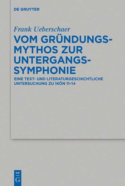 Produktbild: Vom Gr&uuml;ndungsmythos zur Untergangssymphonie