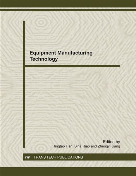 Produktbild: Equipment Manufacturing Technology
