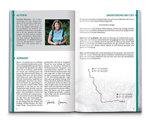 Produktbild: KOMPASS Wanderf&uuml;hrer Meran und Umgebung, Passeiertal, Texelgruppe, Ultental, 60 Touren mit Extra-Tourenkarte
