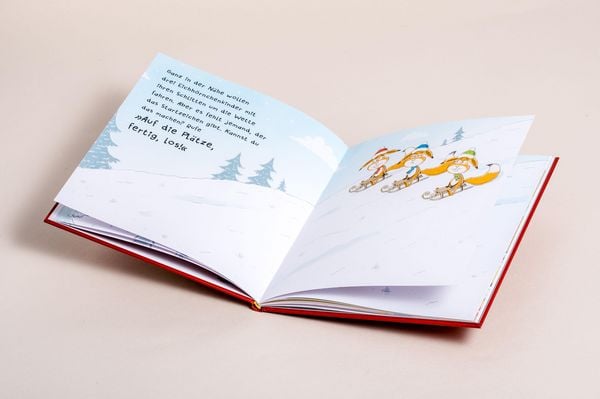 Schüttel den Weihnachtsbaum. Ein Weihnachts-Mitmachbuch zum Schütteln, Schaukeln, Pusten, Klopfen und sehen, was dann passiert. Von 2 bis 4 Jahren