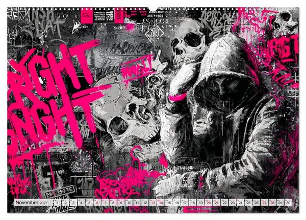 Produktbild: City Beats - Graffiti Dreams (hochwertiger Premium Wandkalender 2027 DIN A2 quer), Kunstdruck in Hochglanz
