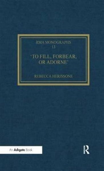 Produktbild: Herissone, D: 'To fill, forbear, or adorne'