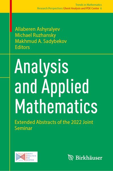 Produktbild: Analysis and Applied Mathematics