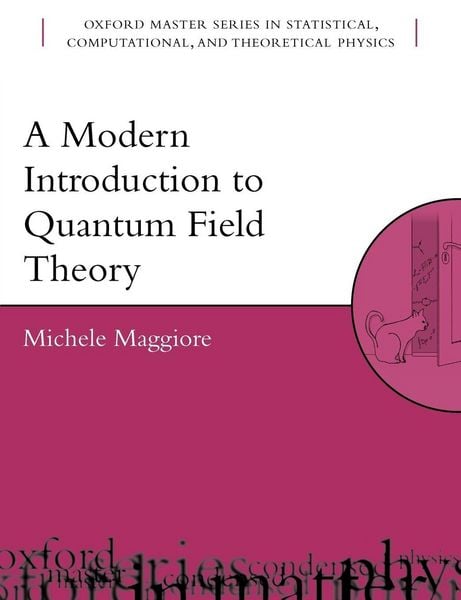 Produktbild: A Modern Introduction to Quantum Field Theory