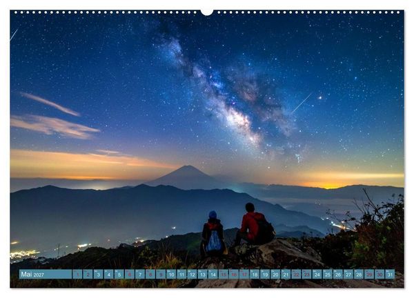 Produktbild: Die Sehnsucht nach den Sternen (Wandkalender 2027 DIN A2 quer), CALVENDO Monatskalender