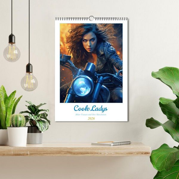 Produktbild: Coole Ladys (Wandkalender 2026 DIN A3 hoch), CALVENDO Monatskalender