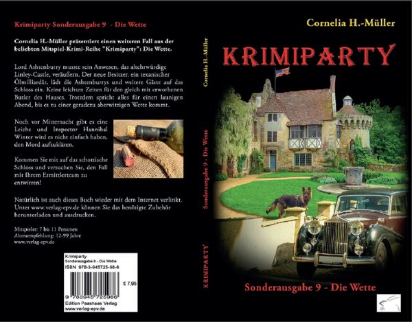 Produktbild: Krimiparty Sonderausgabe 9: Die Wette