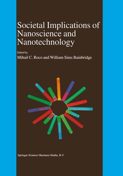 Produktbild: Societal Implications of Nanoscience and Nanotechnology