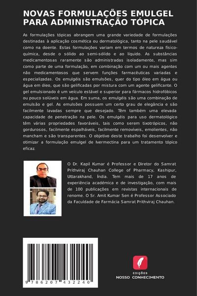 Produktbild: Novas Formula&ccedil;&otilde;es Emulgel Para Administra&ccedil;&atilde;o T&oacute;pica