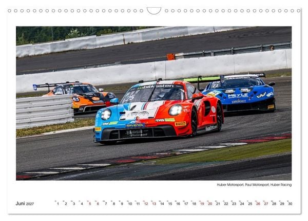 Produktbild: GT Masters am N&uuml;rburgring (Wandkalender 2027 DIN A3 quer), CALVENDO Monatskalender