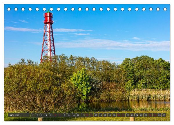 Produktbild: Tour de Ostfriesland (Tischkalender 2026 DIN A5 quer), CALVENDO Monatskalender