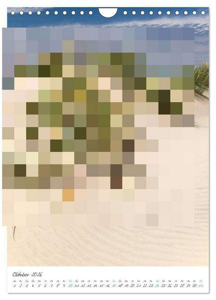 Produktbild: J&uuml;tlands Nordsee (Wandkalender 2026 DIN A4 hoch), CALVENDO Monatskalender