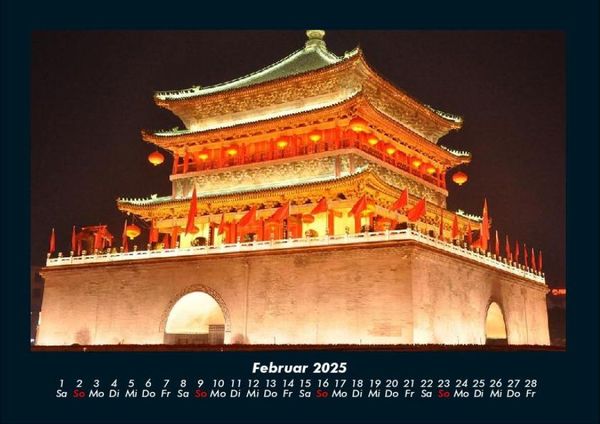 Produktbild: Tempel 2025 Fotokalender DIN A4