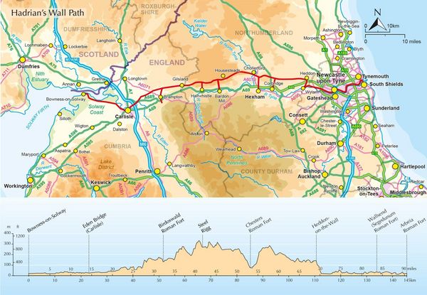Produktbild: Hadrian's Wall Path