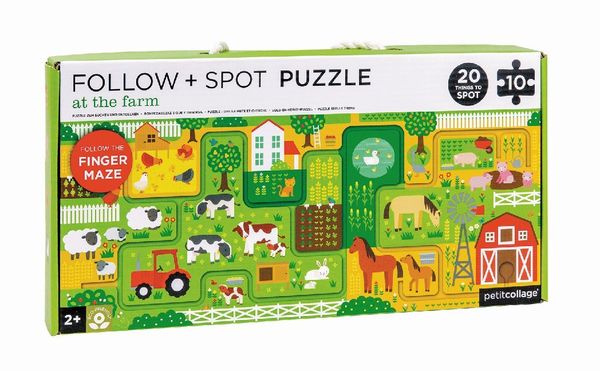 Produktbild: At the Farm Follow + Spot Puzzle