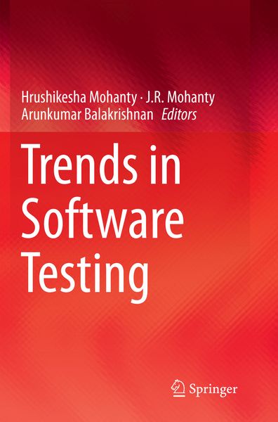 Produktbild: Trends in Software Testing