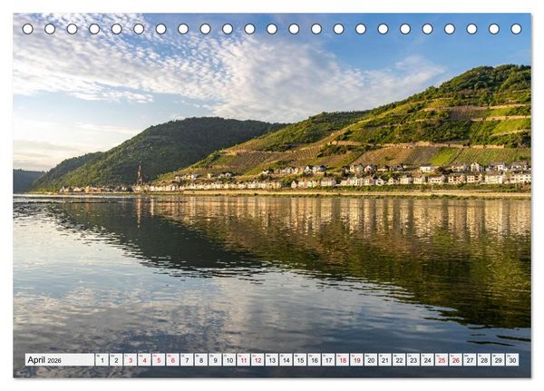 Produktbild: Der Rhein (Tischkalender 2026 DIN A5 quer), CALVENDO Monatskalender