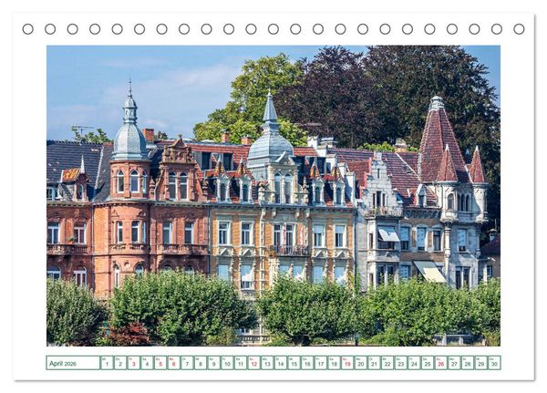 Produktbild: Konstanz - die gr&ouml;&szlig;te Stadt am Bodensee (Tischkalender 2026 DIN A5 quer), CALVENDO Monatskalender