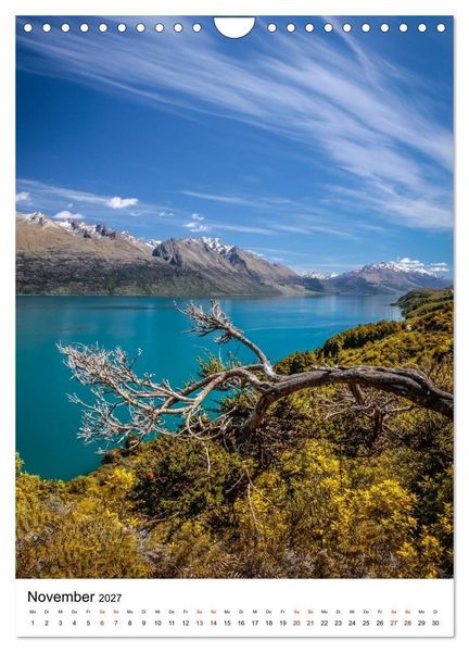 Produktbild: Mein Traumland Neuseeland (Wandkalender 2027 DIN A4 hoch), CALVENDO Monatskalender