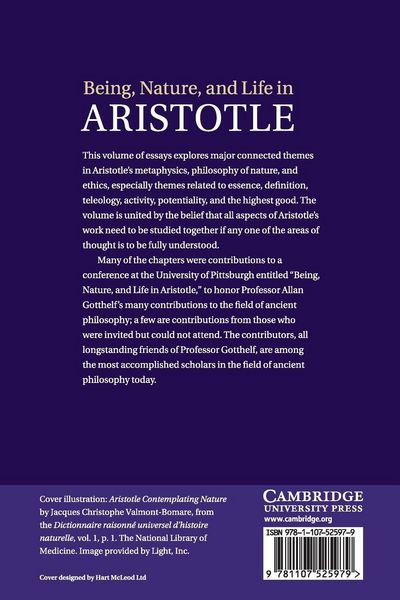 Produktbild: Being, Nature, and Life in Aristotle