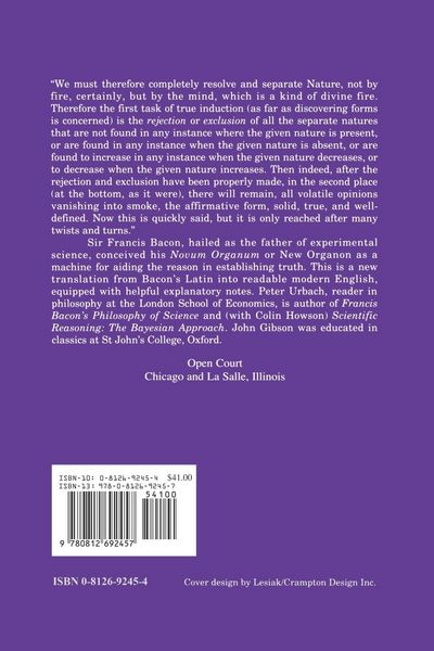 Produktbild: Novum Organum