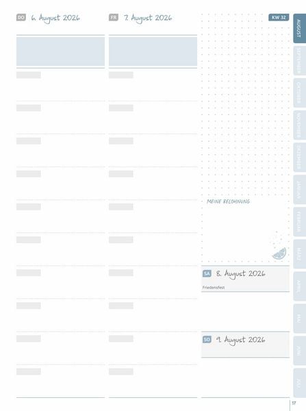 Produktbild: Mein Lehrerplaner A4+ &ndash; Hardcover &ndash; Lehrerkalender f&uuml;r das Schuljahr 2026/2027 &ndash; Zitronentanz