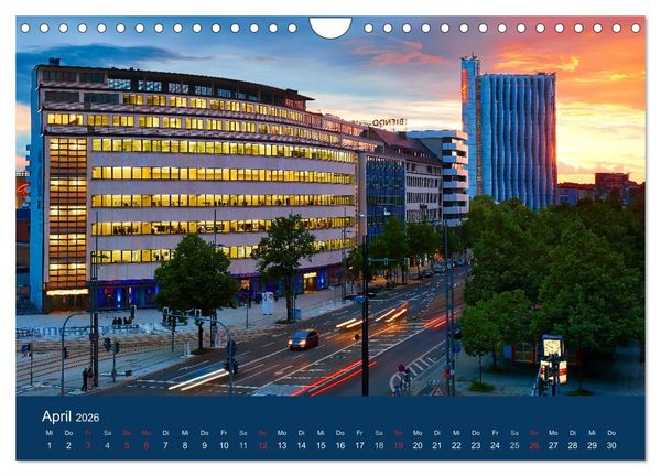 Produktbild: Chemnitz - Sachsen von seiner sch&ouml;nsten Seite (Wandkalender 2026 DIN A4 quer), CALVENDO Monatskalender