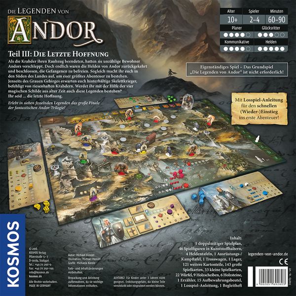 Produktbild: Andor Teil III Die letzte Hoffnung