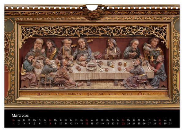 Produktbild: Orte des Glaubens (Wandkalender 2026 DIN A4 quer), CALVENDO Monatskalender