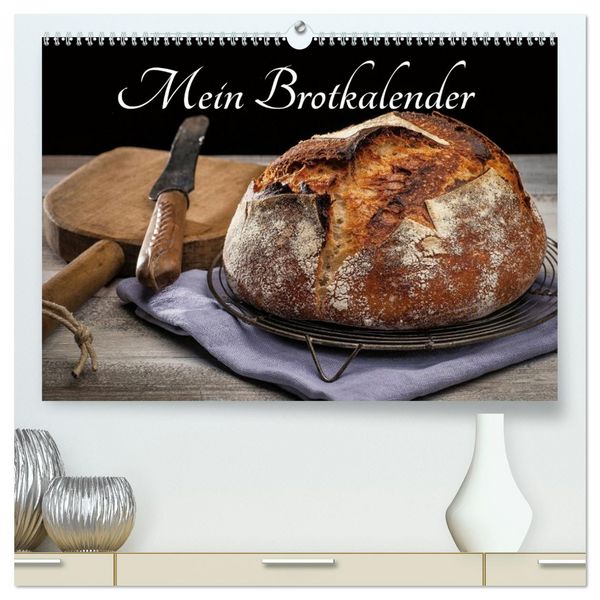 Produktbild: Mein Brotkalender (hochwertiger Premium Wandkalender 2026 DIN A2 quer), Kunstdruck in Hochglanz