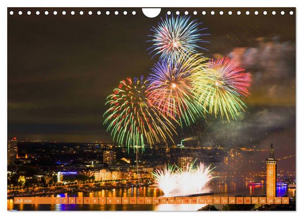 Produktbild: Von K&ouml;lner D&auml;chern (Wandkalender 2026 DIN A4 quer), CALVENDO Monatskalender
